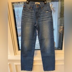 Madewell “The Mid-Rise Perfect Vintage Straight Jean”